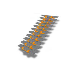 concrete half stair